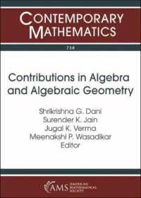 Contributions in Algebra and Algebraic Geometry (Contemporary Mathematics)