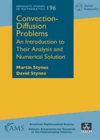 Convection-Diffusion Problems : An Introduction to Their Analysis and Numerical Solution (Graduate Studies in Mathematics)