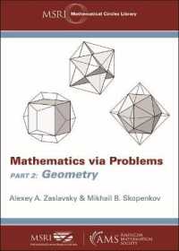 Mathematics Via Problems : Part 2: Geometry (Msri Mathematical Circles Library)