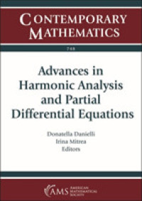 Advances in Harmonic Analysis and Partial Differential Equations (Contemporary Mathematics)