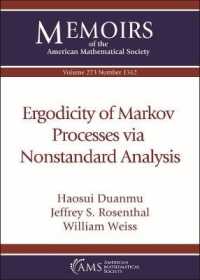 Ergodicity of Markov Processes via Nonstandard Analysis (Memoirs of the American Mathematical Society)