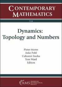 Dynamics: Topology and Numbers (Contemporary Mathematics)
