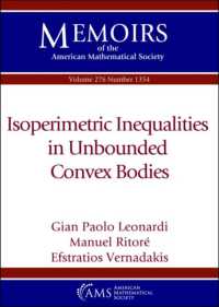 Isoperimetric Inequalities in Unbounded Convex Bodies (Memoirs of the American Mathematical Society)