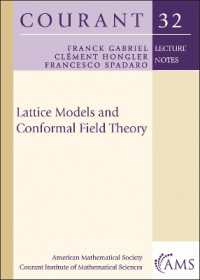 Lattice Models and Conformal Field Theory (Courant Lecture Notes)