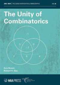 The Unity of Combinatorics (Carus Mathematical Monographs)