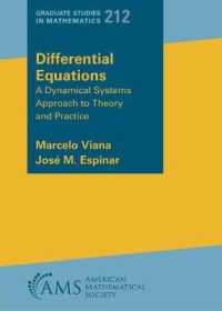 Differential Equations : A Dynamical Systems Approach to Theory and Practice (Graduate Studies in Mathematics)