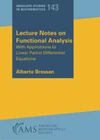 Lecture Notes on Functional Analysis : With Applications to Linear Partial Differential Equations (Graduate Studies in Mathematics)