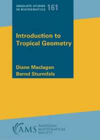 Introduction to Tropical Geometry (Graduate Studies in Mathematics)