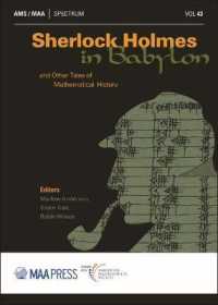 Sherlock Holmes in Babylon and Other Tales of Mathematical History (Spectrum)