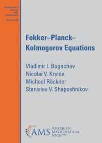 Fokker-Planck-Kolmogorov Equations (Mathematical Surveys and Monographs)