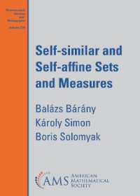 Self-similar and Self-affine Sets and Measures (Mathematical Surveys and Monographs)