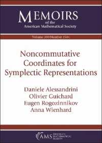 Noncommutative Coordinates for Symplectic Representations (Memoirs of the American Mathematical Society)