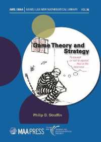 Game Theory and Strategy (Anneli Lax New Mathematical Library)