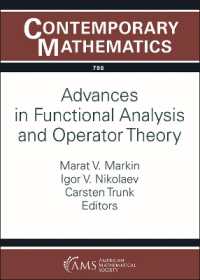 Advances in Functional Analysis and Operator Theory (Contemporary Mathematics)