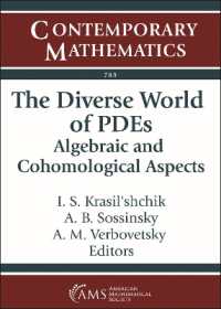 The Diverse World of PDEs : Algebraic and Cohomological Aspects (Contemporary Mathematics)
