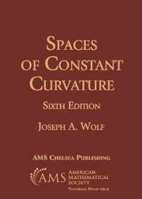 Spaces of Constant Curvature (Ams Chelsea Publishing) （6TH）
