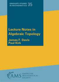 Lecture Notes in Algebraic Topology (Graduate Studies in Mathematics)