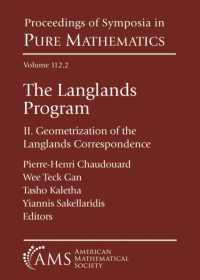 The Langlands Program : II. Geometrization of the Langlands Correspondence (Proceedings of Symposia in Pure Mathematics)