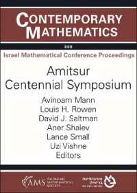Amitsur Centennial Symposium (Contemporary Mathematics)
