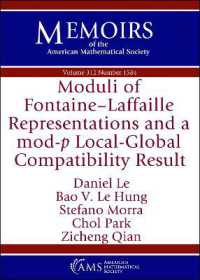 Moduli of Fontaine-Laffaille Representations and a Mod-$p$ Local-Global Compatibility Result (Memoirs of the American Mathematical Society)
