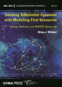 Teaching Differential Equations with Modeling-First Scenarios : Dialogs, Methods, and SIMIODE Resources (Classroom Resource Materials)