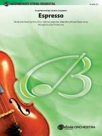 Espresso : Conductor Score & Parts (Belwin Pop Intermediate String Orchestra)
