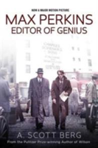 Max Perkins : Editor of Genius -- Paperback / softback （Film Tie-I）