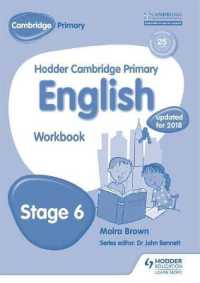 Hodder Cambridge Primary English: Work Book Stage 6 (Hodder Cambridge Primary English)