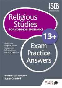 Religious Studies for Common Entrance 13+ Exam Practice Answers -- Paperback / softback