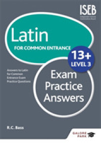 Latin for Common Entrance 13+ Exam Practice Answers Level 3 -- Paperback / softback