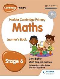 Hodder Cambridge Primary Maths Learner's Book 6 (Hodder Cambridge Primary Science) -- Paperback / softback