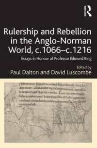 Rulership and Rebellion in the Anglo-Norman World, c.1066-c.1216 : Essays in Honour of Professor Edmund King