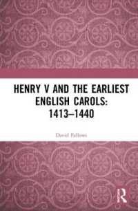Henry V and the Earliest English Carols: 1413-1440