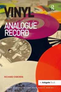 Vinyl: a History of the Analogue Record (Ashgate Popular and Folk Music Series)