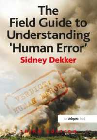 The Field Guide to Understanding 'Human Error' （3RD）