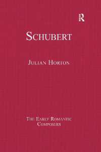 シューベルト研究論文集<br>Schubert (The Early Romantic Composers)