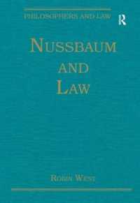 ヌスバウムと法：精選論文集<br>Nussbaum and Law (Philosophers and Law)