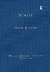 モーツァルト研究論文集<br>Mozart (The Late Eighteenth-century Composers)