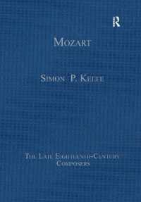 モーツァルト研究論文集<br>Mozart (The Late Eighteenth-century Composers)