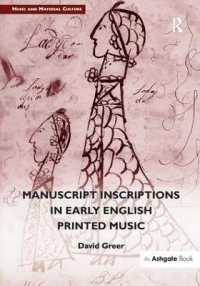Manuscript Inscriptions in Early English Printed Music (Music and Material Culture)