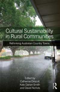 Cultural Sustainability in Rural Communities : Rethinking Australian Country Towns