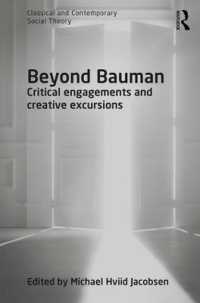 バウマンを超えて<br>Beyond Bauman : Critical engagements and creative excursions (Classical and Contemporary Social Theory)