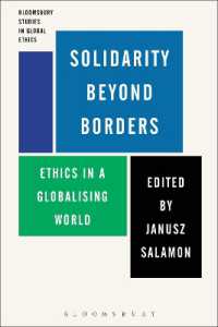 トマス・ポッゲ編／国境を越えた連帯：グローバル世界の倫理<br>Solidarity Beyond Borders : Ethics in a Globalising World (Bloomsbury Studies in Global Ethics)