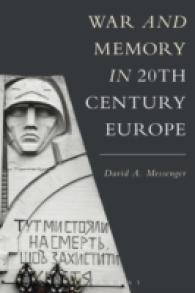 War and Memory in 20th-century Europe