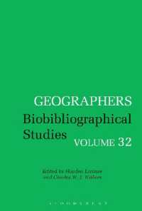 Geographers : Biobibliographical Studies, Volume 32 (Geographers)