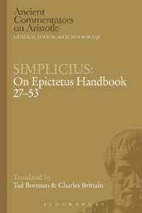 Simplicius: on Epictetus Handbook 27-53 (Ancient Commentators on Aristotle)