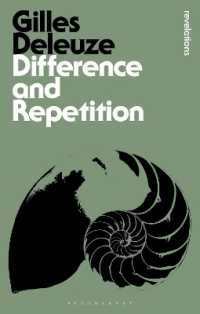 ドゥルーズ『差異と反復』（英訳）<br>Difference and Repetition (Bloomsbury Revelations) （2ND）