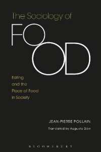 食の社会学（英訳）<br>The Sociology of Food : Eating and the Place of Food in Society