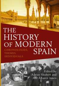 スペイン近現代史<br>The History of Modern Spain : Chronologies, Themes, Individuals