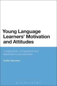 年少言語学習者のモチベーションと態度：長期・比較・説明的視座<br>Young Language Learners' Motivation and Attitudes : Longitudinal, comparative and explanatory perspectives
